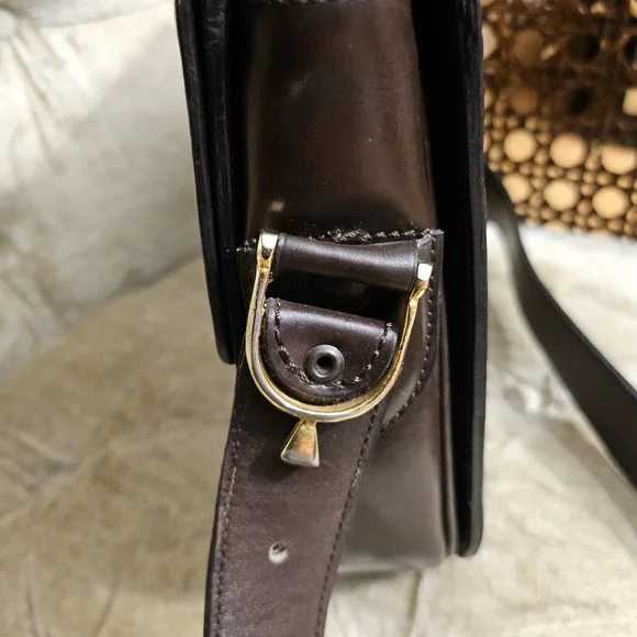 Authentic vintage Celine brown box  shoulder bag - Picture 7 of 16